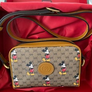 gucci mickey tote